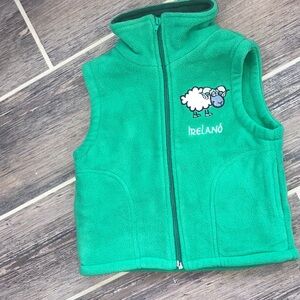 Irish Farmyard Friends Vest Twin Layer Fleece Bodywarmer Girls Size 3